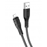 Кабель Usb-Lightning 1м чёрный Hoco X67